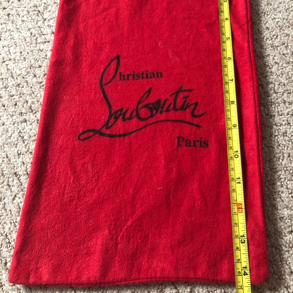 Louboutin dust bag